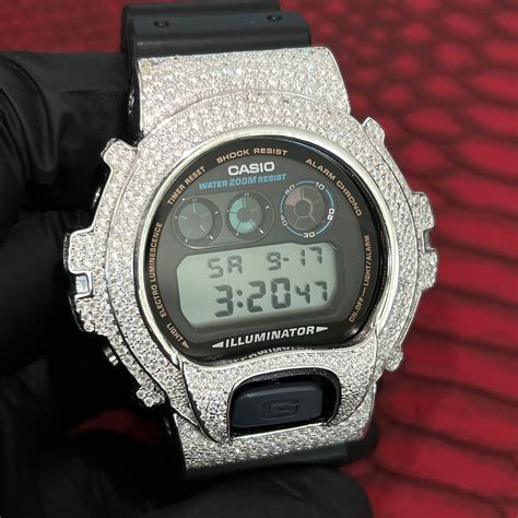replica iced out g shock watches